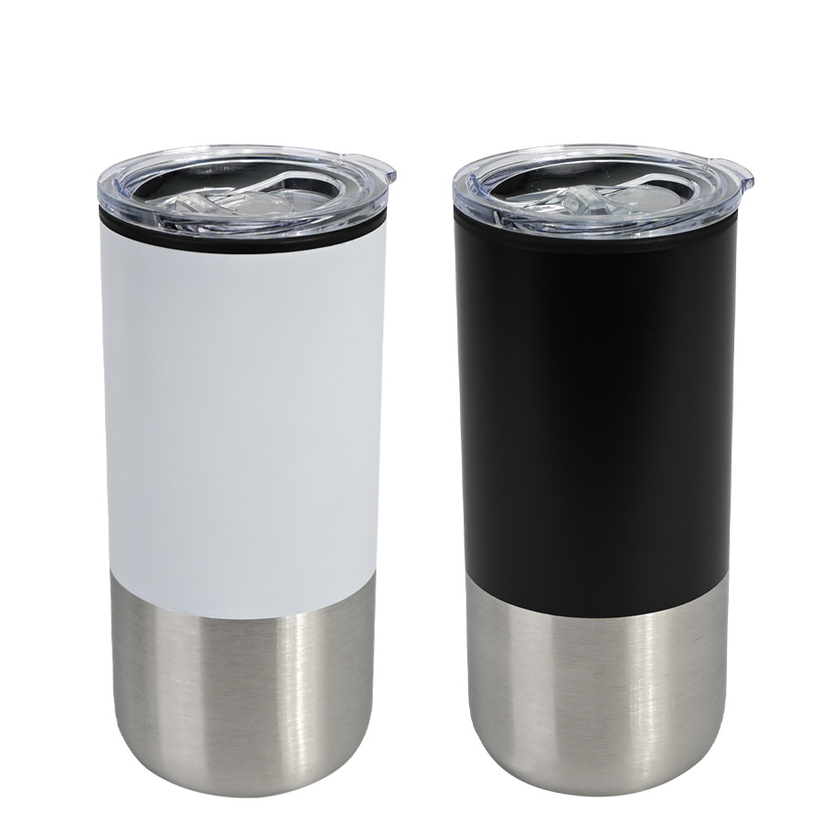 M0052 - Mug metálico/plástico 450cc